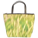 Golden Grass Abstract Bucket Bag