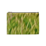 Golden Grass Abstract Cosmetic Bag (Medium)