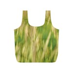 Golden Grass Abstract Full Print Recycle Bag (S)