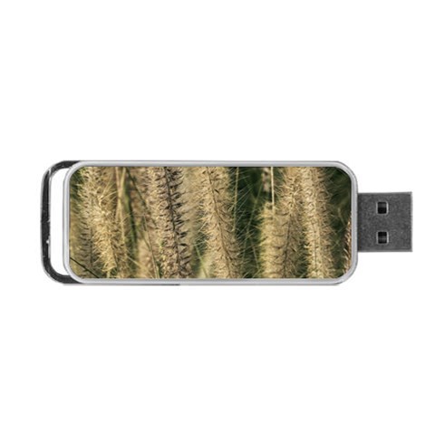 Fountain Grass Under The Sun Portable USB Flash (One Side) from ArtsNow.com Front
