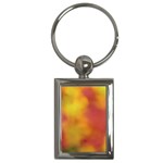 Flower Abstract Key Chain (Rectangle)