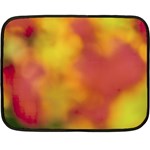 Flower Abstract Fleece Blanket (Mini)