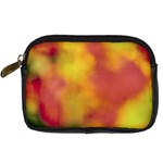 Flower Abstract Digital Camera Leather Case