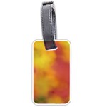 Flower Abstract Luggage Tag (one side)