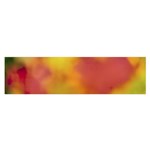 Flower Abstract Satin Scarf (Oblong)