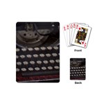 Keyboard From The Past Playing Cards Single Design (Mini)