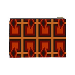 Abstract pattern geometric backgrounds   Cosmetic Bag (Large) from ArtsNow.com Back