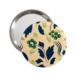 Folk flowers print Floral pattern Ethnic art 2.25  Handbag Mirrors