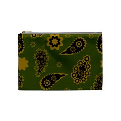 Floral pattern paisley style Paisley print. Doodle background Cosmetic Bag (Medium) from ArtsNow.com Front