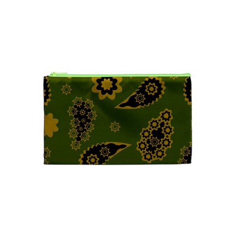 Floral pattern paisley style Paisley print. Doodle background Cosmetic Bag (XS) from ArtsNow.com Front