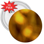 Orange Vibrant Abstract 3  Buttons (10 pack) 