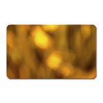 Orange Vibrant Abstract Magnet (Rectangular)