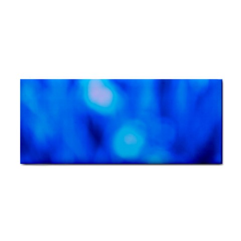 Blue Vibrant Abstract Hand Towel from ArtsNow.com Front