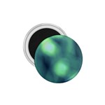 Green Vibrant Abstract 1.75  Magnets