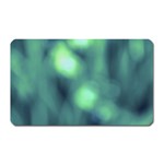 Green Vibrant Abstract Magnet (Rectangular)