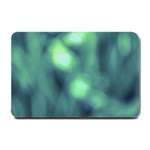 Green Vibrant Abstract Small Doormat 