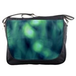 Green Vibrant Abstract Messenger Bag