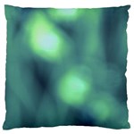Green Vibrant Abstract Large Cushion Case (Two Sides)