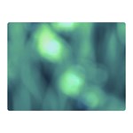 Green Vibrant Abstract Double Sided Flano Blanket (Mini) 