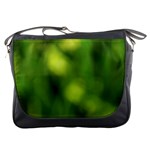 Green Vibrant Abstract No3 Messenger Bag