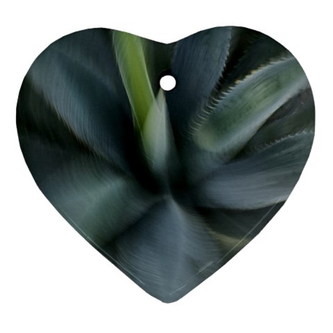 The Agave Heart In Motion Heart Ornament (Two Sides) from ArtsNow.com Back