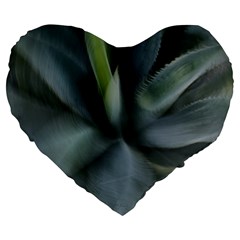The Agave Heart In Motion Large 19  Premium Heart Shape Cushions from ArtsNow.com Front