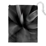 Black Agave Heart In Motion Drawstring Pouch (5XL)