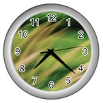 Color Motion Under The Light Wall Clock (Silver)