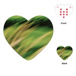 Color Motion Under The Light Playing Cards Single Design (Heart)