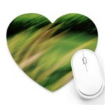 Color Motion Under The Light Heart Mousepads