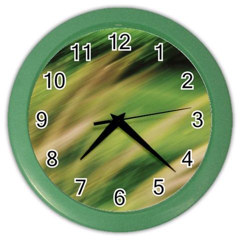 Color Motion Under The Light Color Wall Clock from ArtsNow.com Front