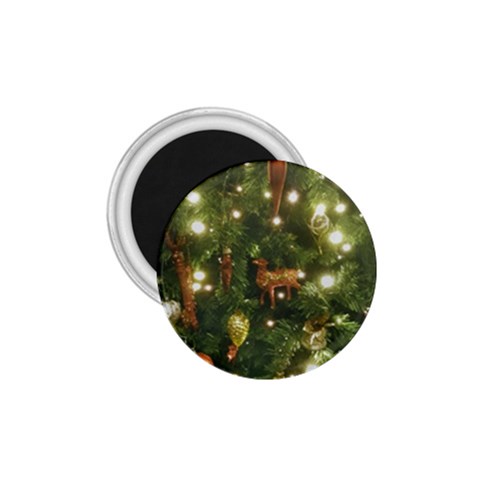 Christmas Tree Decoration Photo 1.75  Magnets from ArtsNow.com Front