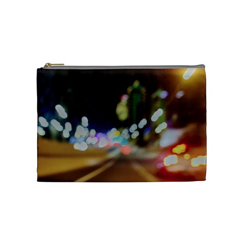 City Lights Series No4 Cosmetic Bag (Medium) from ArtsNow.com Front