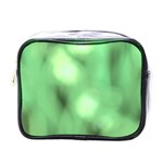 Green Vibrant Abstract No4 Mini Toiletries Bag (One Side)