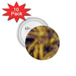 Yellow Abstract Stars 1.75  Buttons (10 pack)