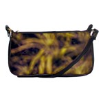 Yellow Abstract Stars Shoulder Clutch Bag