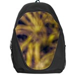 Yellow Abstract Stars Backpack Bag