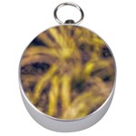 Yellow Abstract Stars Silver Compasses