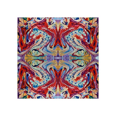 Red Feathers Square Tapestry (Small) from ArtsNow.com Front