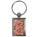 Light Reflections Abstract No6 Rose Key Chain (Rectangle)