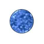 Light Reflections Abstract No5 Blue Hat Clip Ball Marker