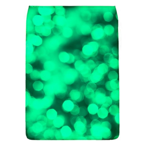 Light Reflections Abstract No10 Green Removable Flap Cover (L) from ArtsNow.com Front