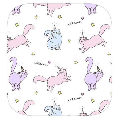 Unicorn Cats Pattern 2 Toiletries Pouch from ArtsNow.com Side Right