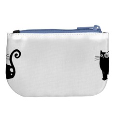 Cats Pattern Example Large Coin Purse from ArtsNow.com Back