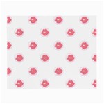 Lips Bubblegum Pattern Small Glasses Cloth