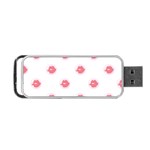 Lips Bubblegum Pattern Portable USB Flash (Two Sides)