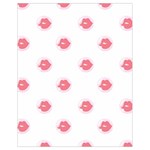 Lips Bubblegum Pattern Drawstring Bag (Small)