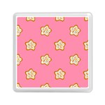 Cookies Pattern Pink Memory Card Reader (Square)