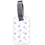 Flowers Pattern Luggage Tag (one side)