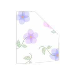 Flowers Pattern Women s Button Up Vest from ArtsNow.com Left Pocket